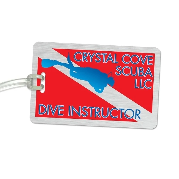 Luggage Tag - Aluminum - Small 1