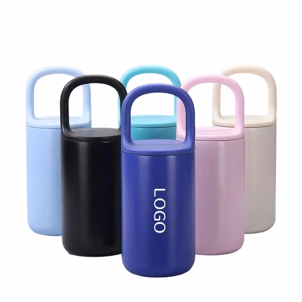 Crossbody Thermos 14 oz 316 Stainless Steel