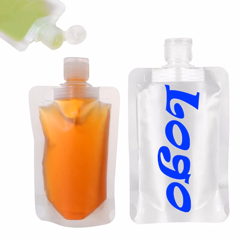Plastic Pouch Flasks