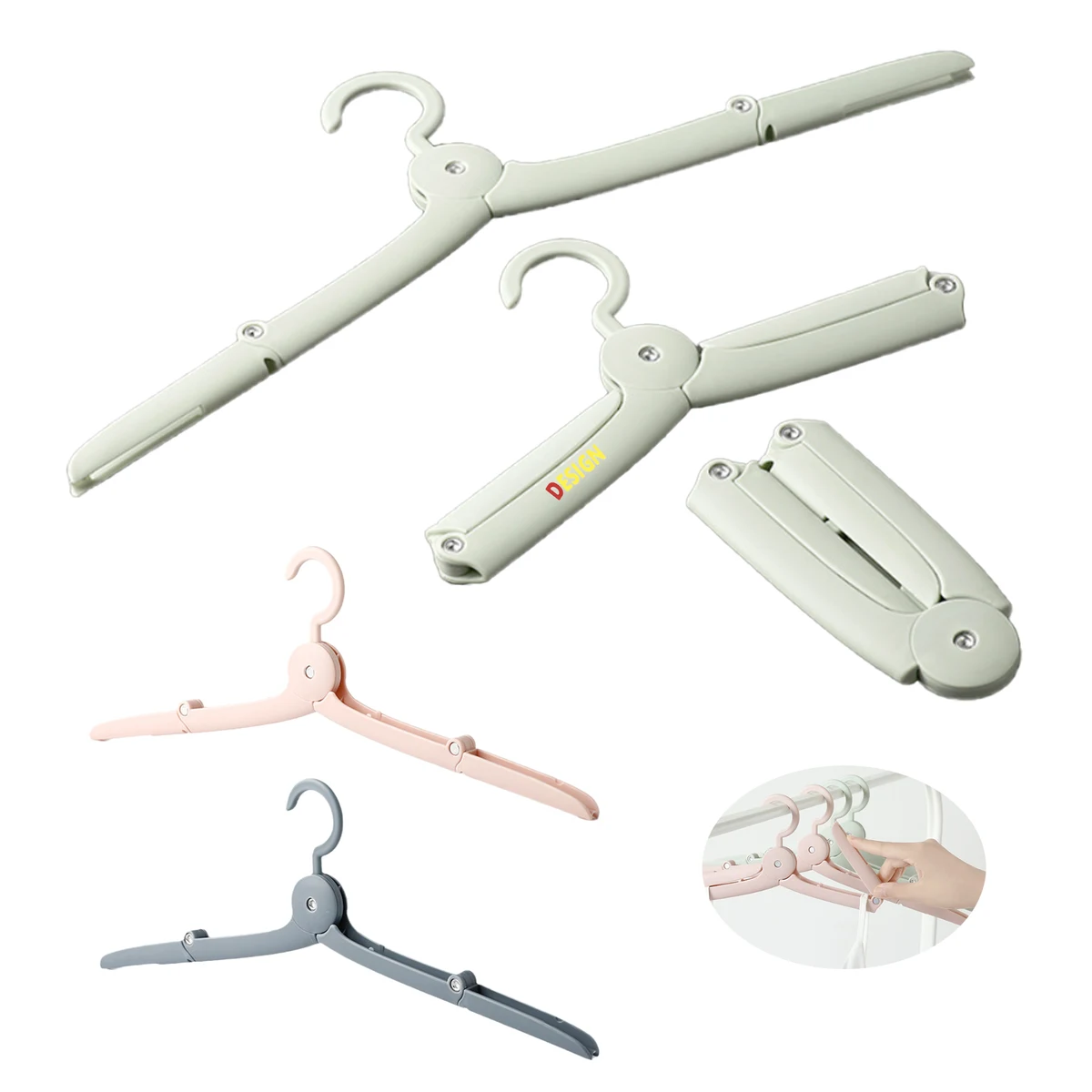 Lightweight Portable Clothes Hanger for Events 1