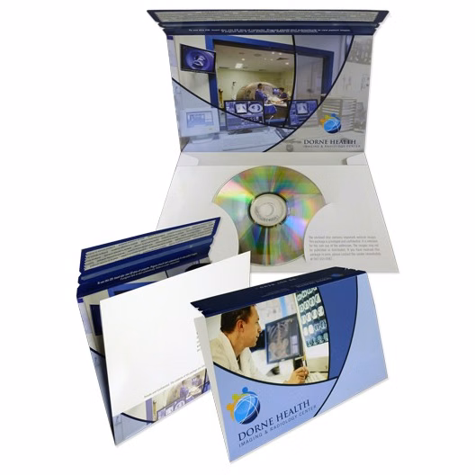 Disc Mailer with Peel & Seal Flap
