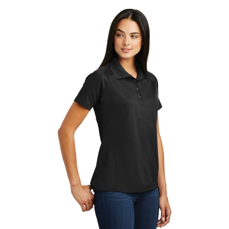 Sport-Tek Women's Dri-Mesh Pro Polo. 1