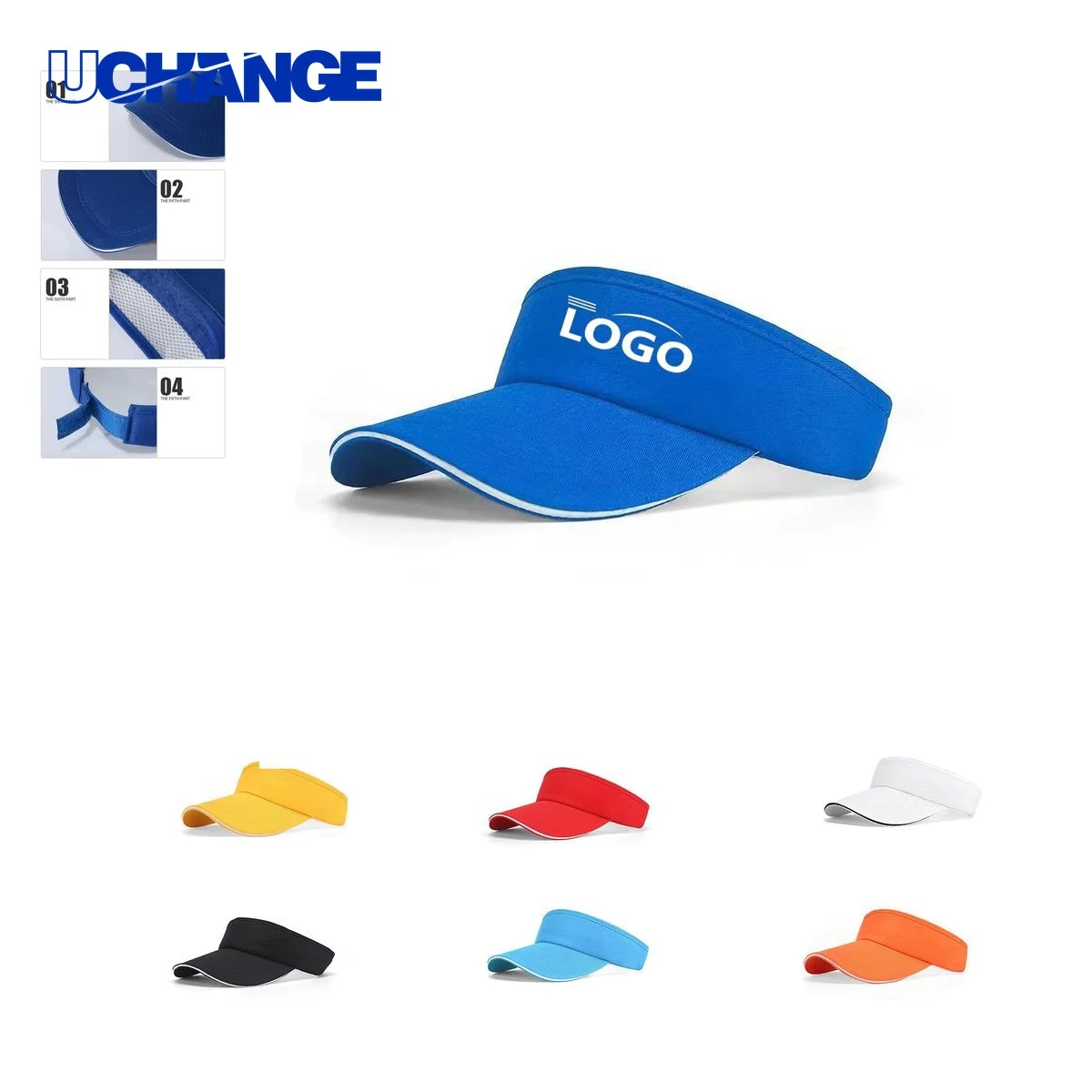 Athletic Sun Visor Sports Hat 1