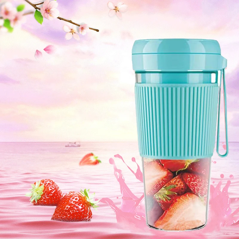 Portable Cup Blender with 1200mAh Built-In Battery and 10oz Capacity 1