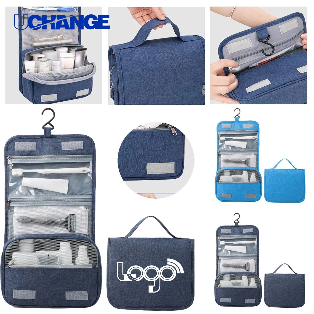 Foldable Waterproof Travel Toiletry Bag Organizer 1