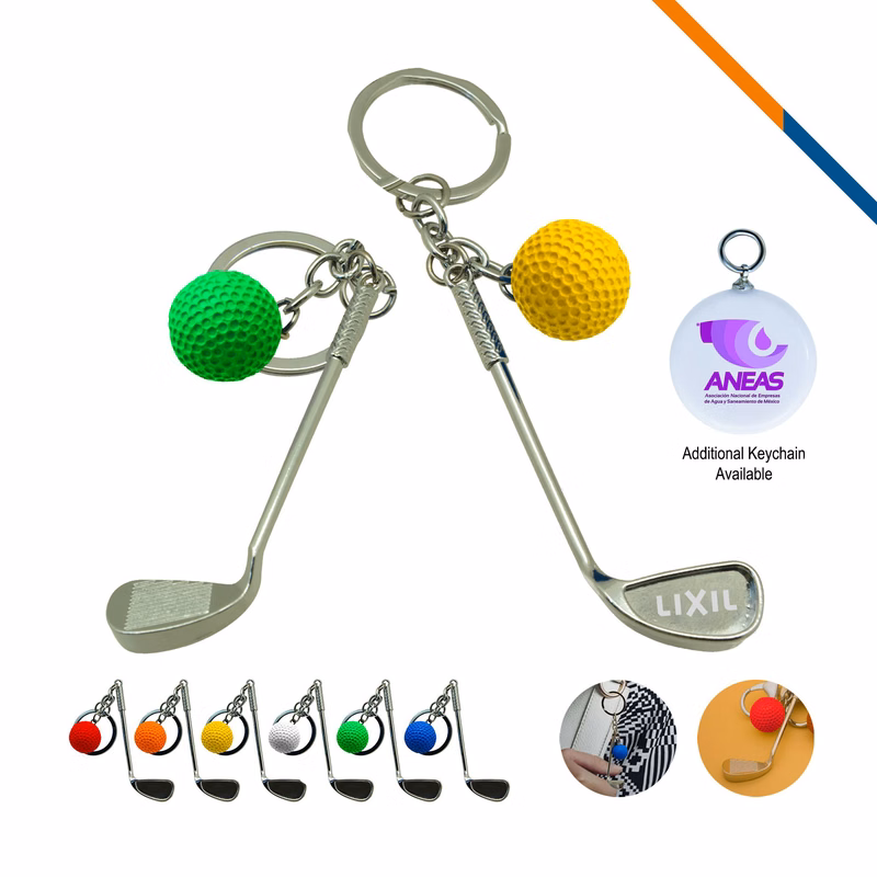 Torrie Golf Clubs Keychain