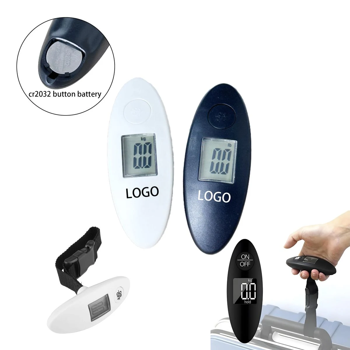 Portable Digital Hanging Scale for Travel 1
