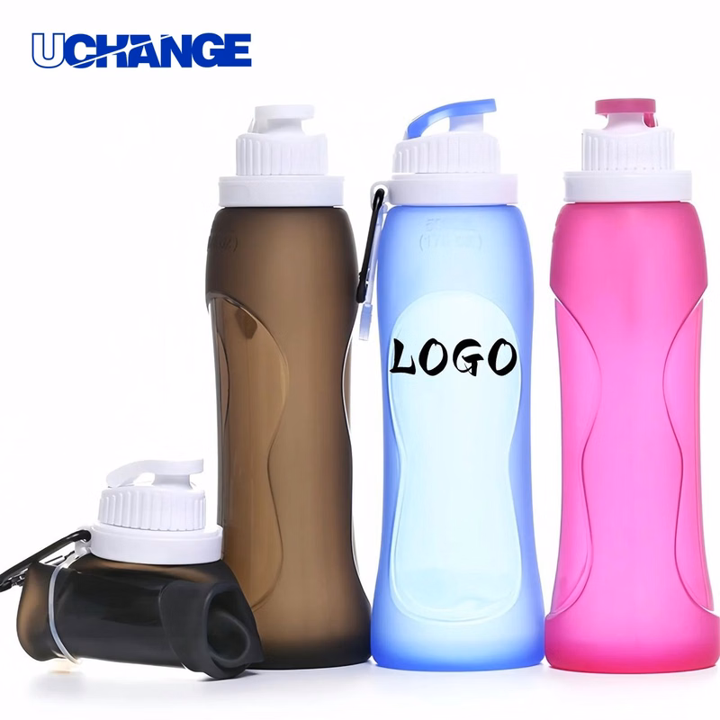 17oz Collapsible Silicone Water Bottle