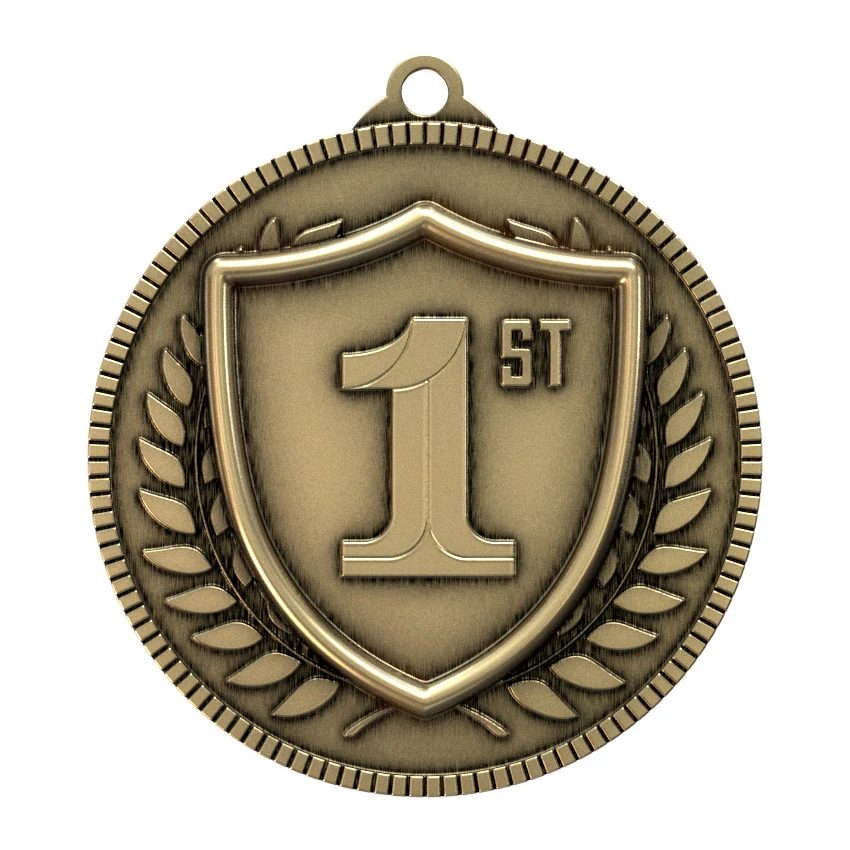 Antique Gold 1st Place Classic Legacy Medallion (2") 1