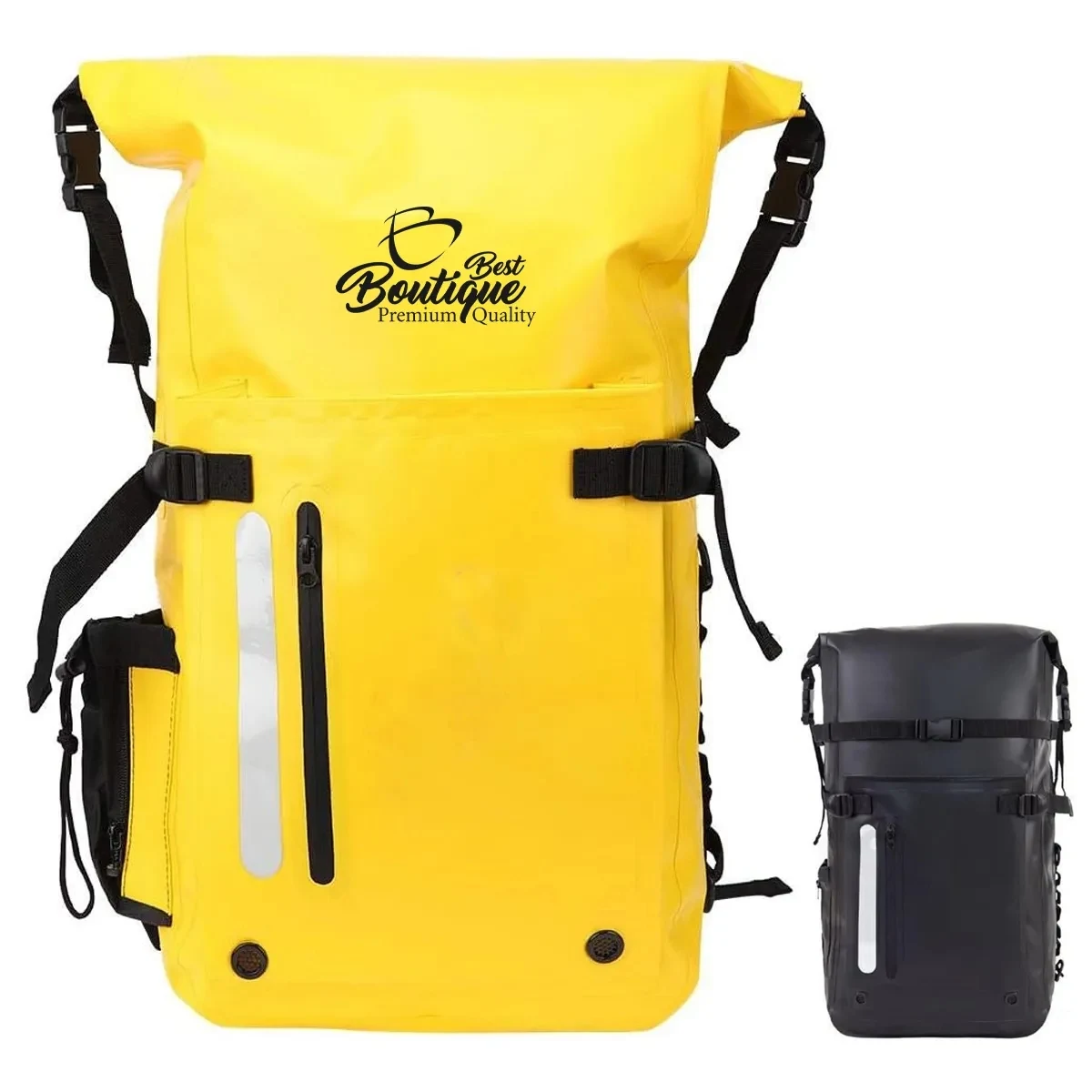 Over Shoulder PVC Waterproof Hiking Backpack 1
