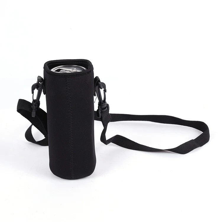 Sports Water Bottle Carrying Bag with Strap Neoprene 1