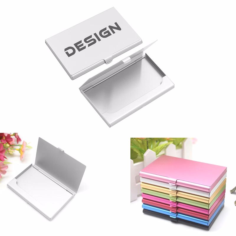 Portable Business Card Holder For Carrying Around