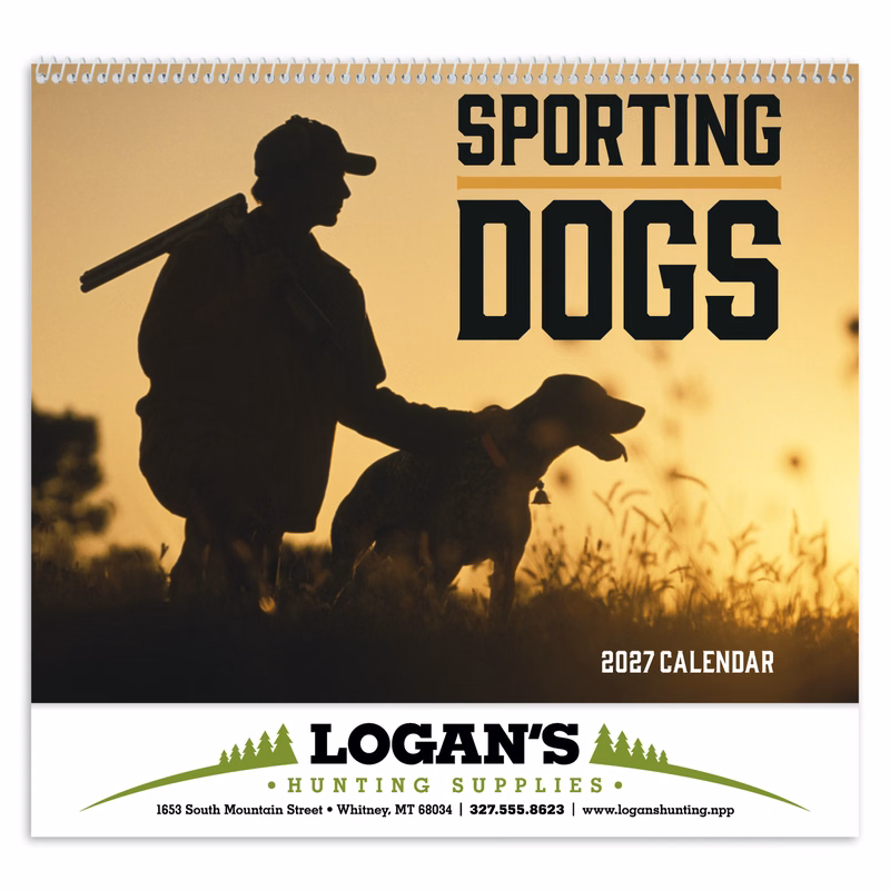 Good Value™ Sporting Dogs - Spiral Calendar