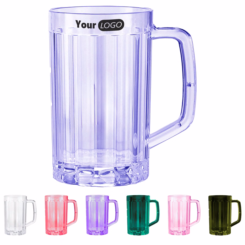 Plastic Vibrant Beer Mug