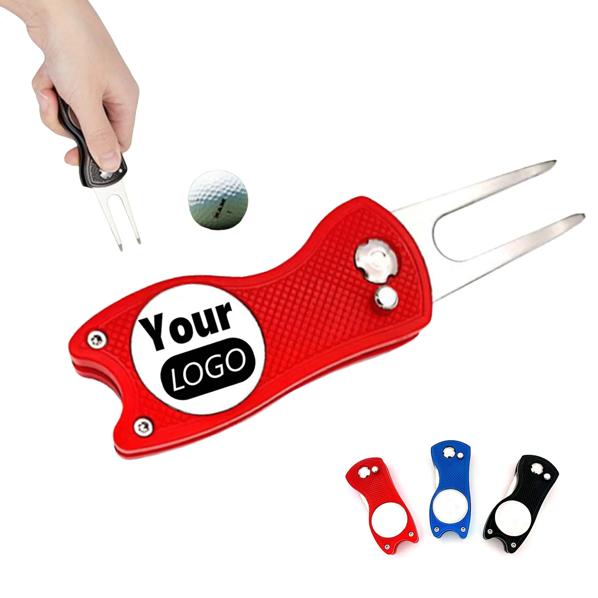 Foldable Divot Repair Tool for Golf by Green Fork 1