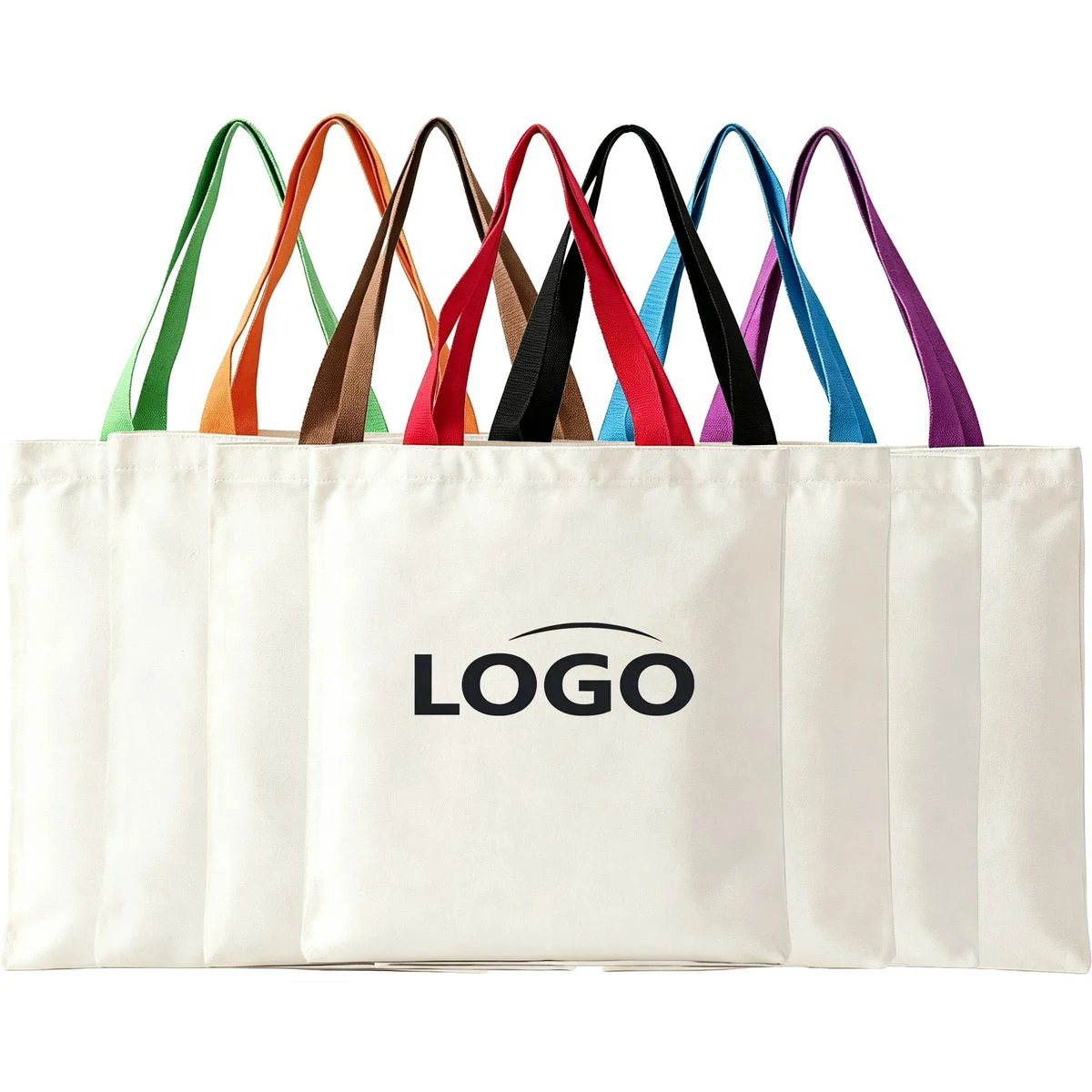 Available Canvas Reusable Tote Bags with Handle 1