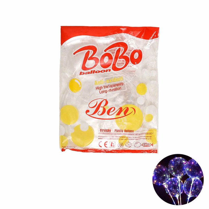 Transparent Cartoon Glow-in-the-dark Balloon