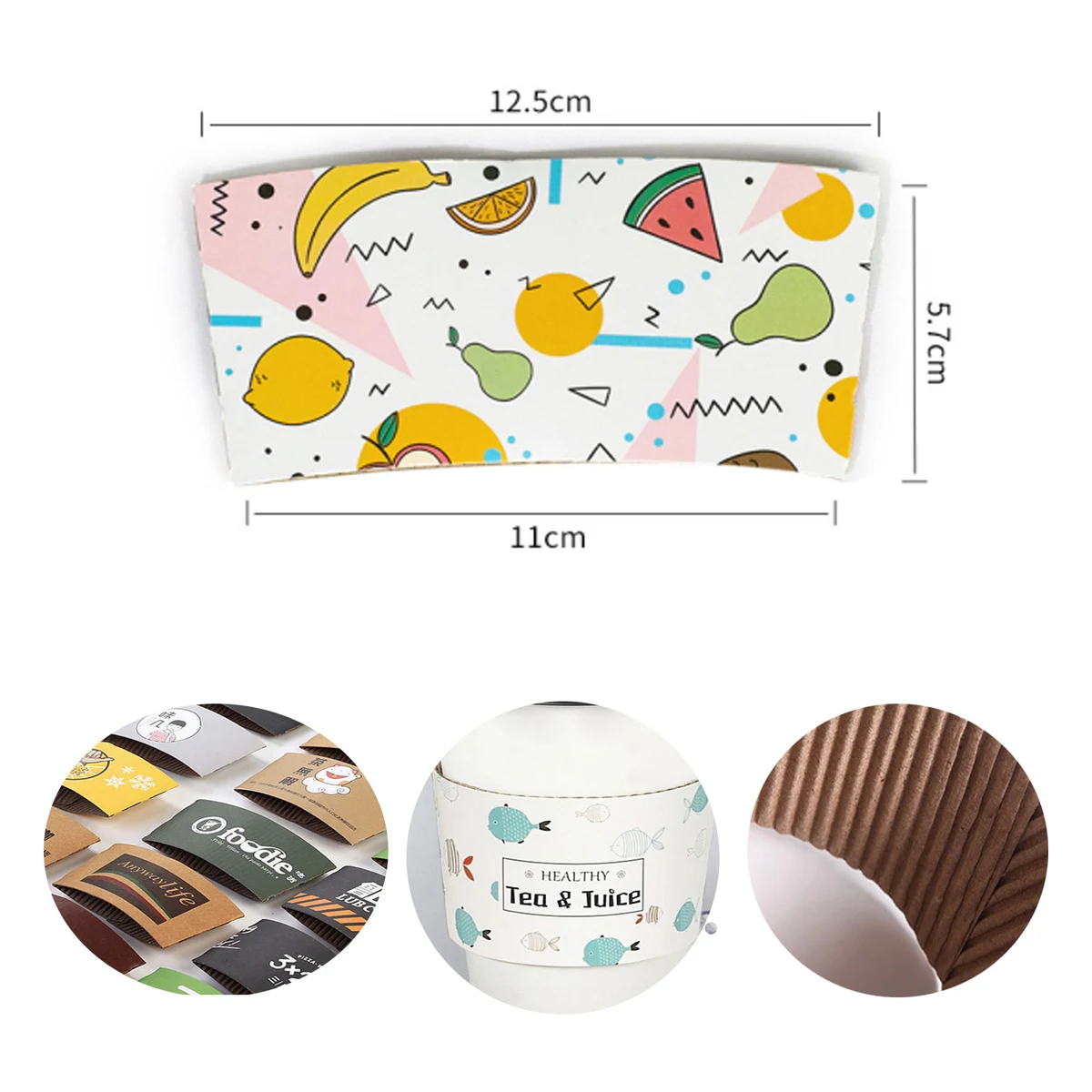 Disposable Insulation Cup Sleeve 1