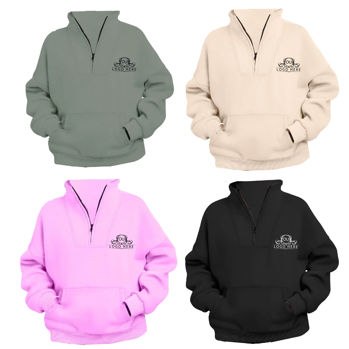 Women Micro Fleece Pullover 1