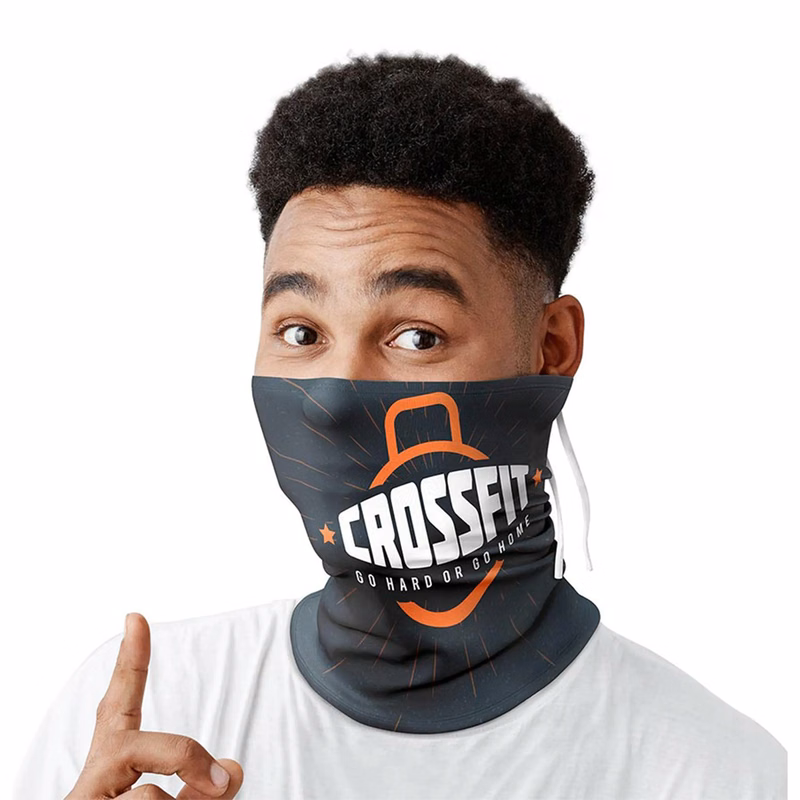 Fully Sublimated Adjustable Neck Gaiter. S&L sizes