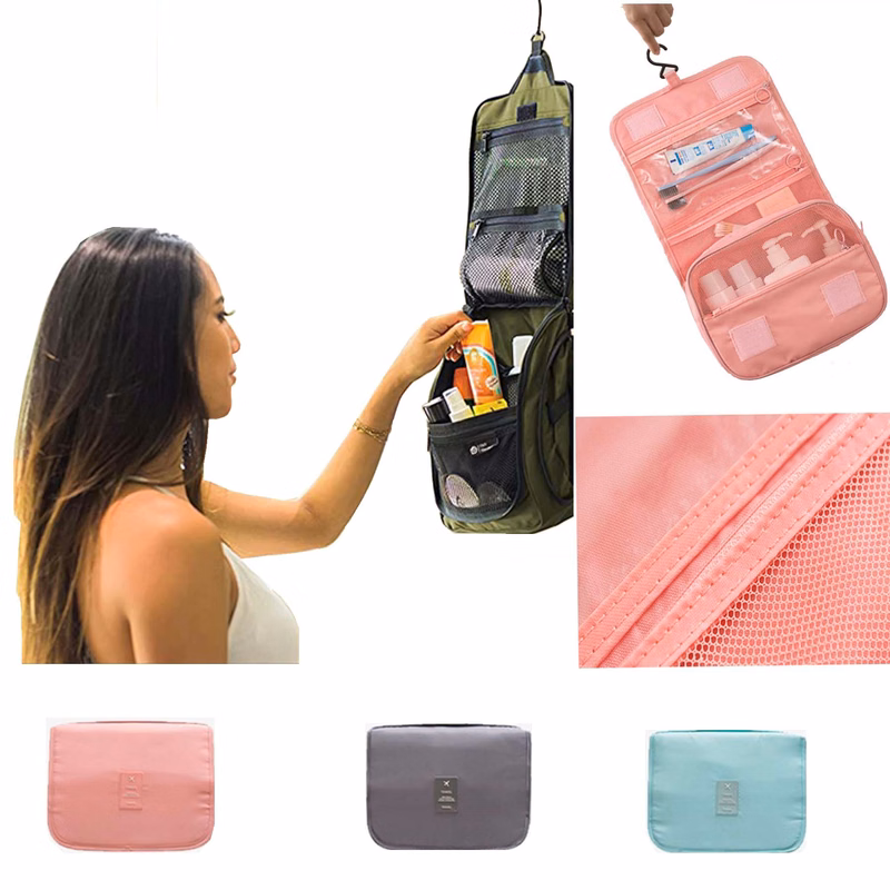 290D Twill Oxford Cloth Travel Practical Cosmetic Bag
