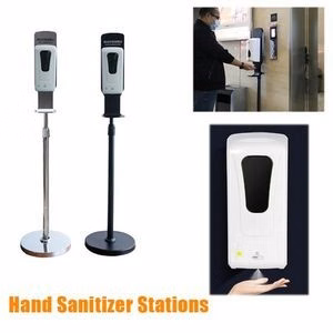 Touch-Free Hand Sanitizer Station