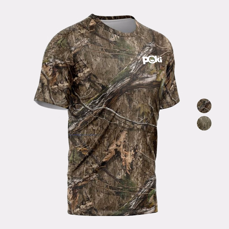 Mossy Oak® Men's 4.4 oz. Polyester Interlock Short Sleeve T-Shirt