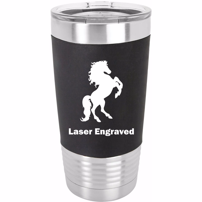 20 oz Polar Camel Silicone Grip Stainless Steel Tumbler