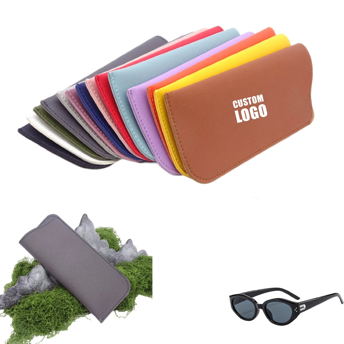 MOQ 10 pcs Eyeglasses Storage Pouch 1