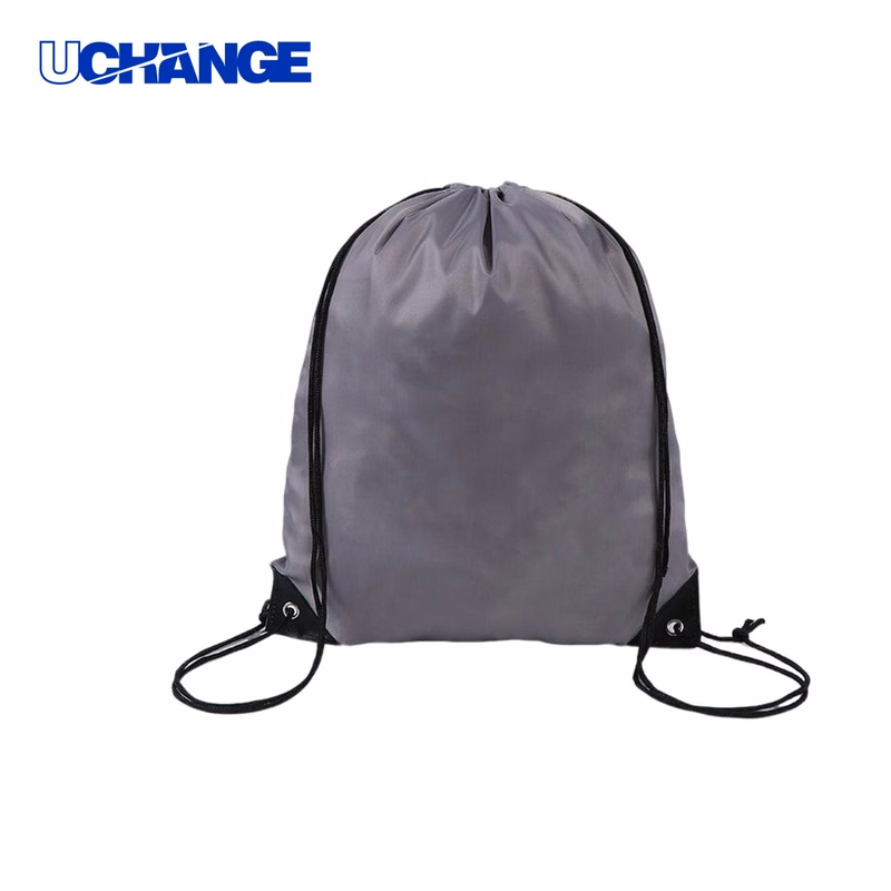 Polyester Drawstring Cinch Backpack Bag for Travel Use