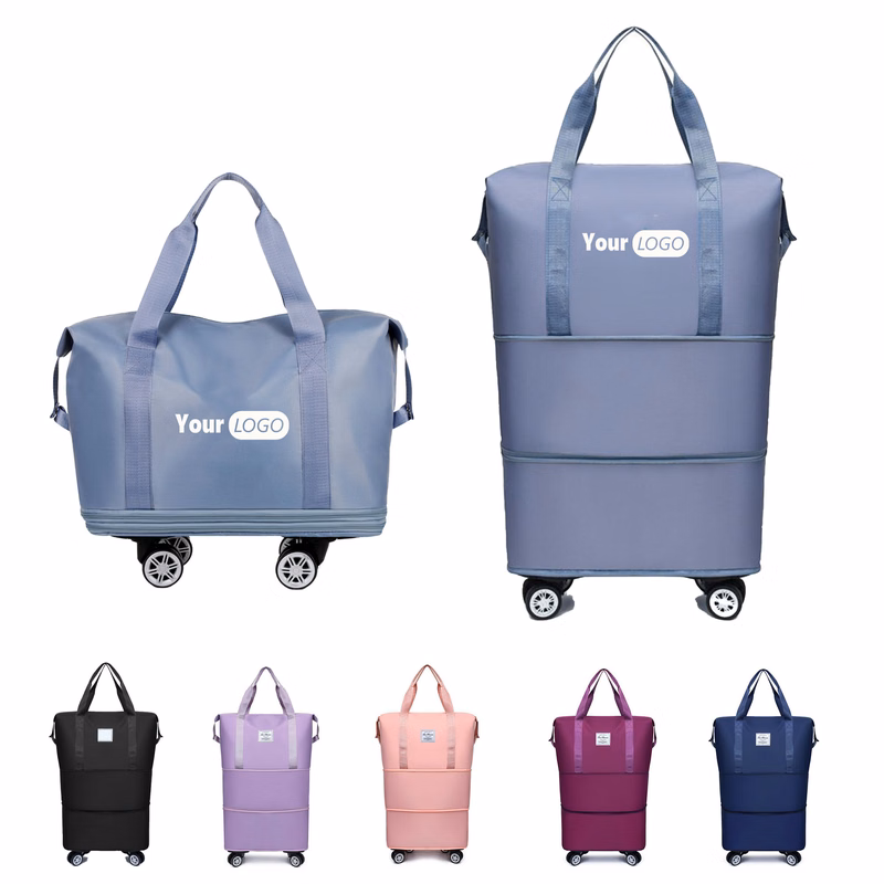 Universal Wheel Detachable Folding Travel Bag