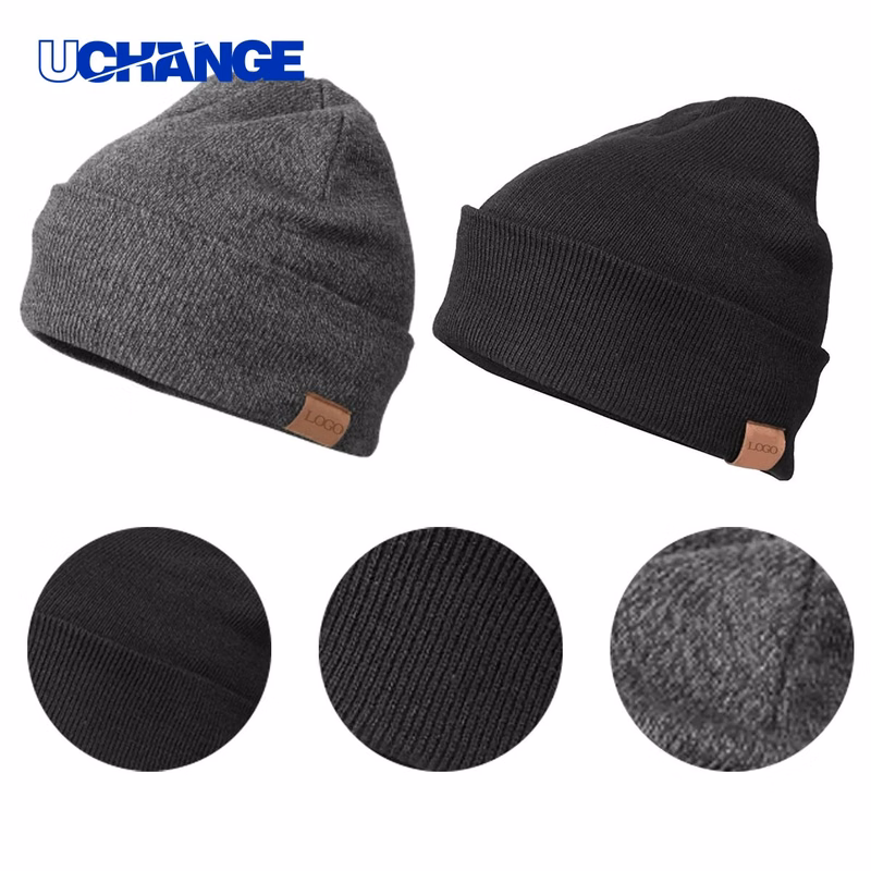Classic Knitted Cuffed Beanie Hat