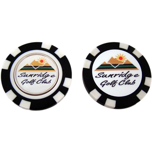 Plastic Poker Chip (removable marker) 1
