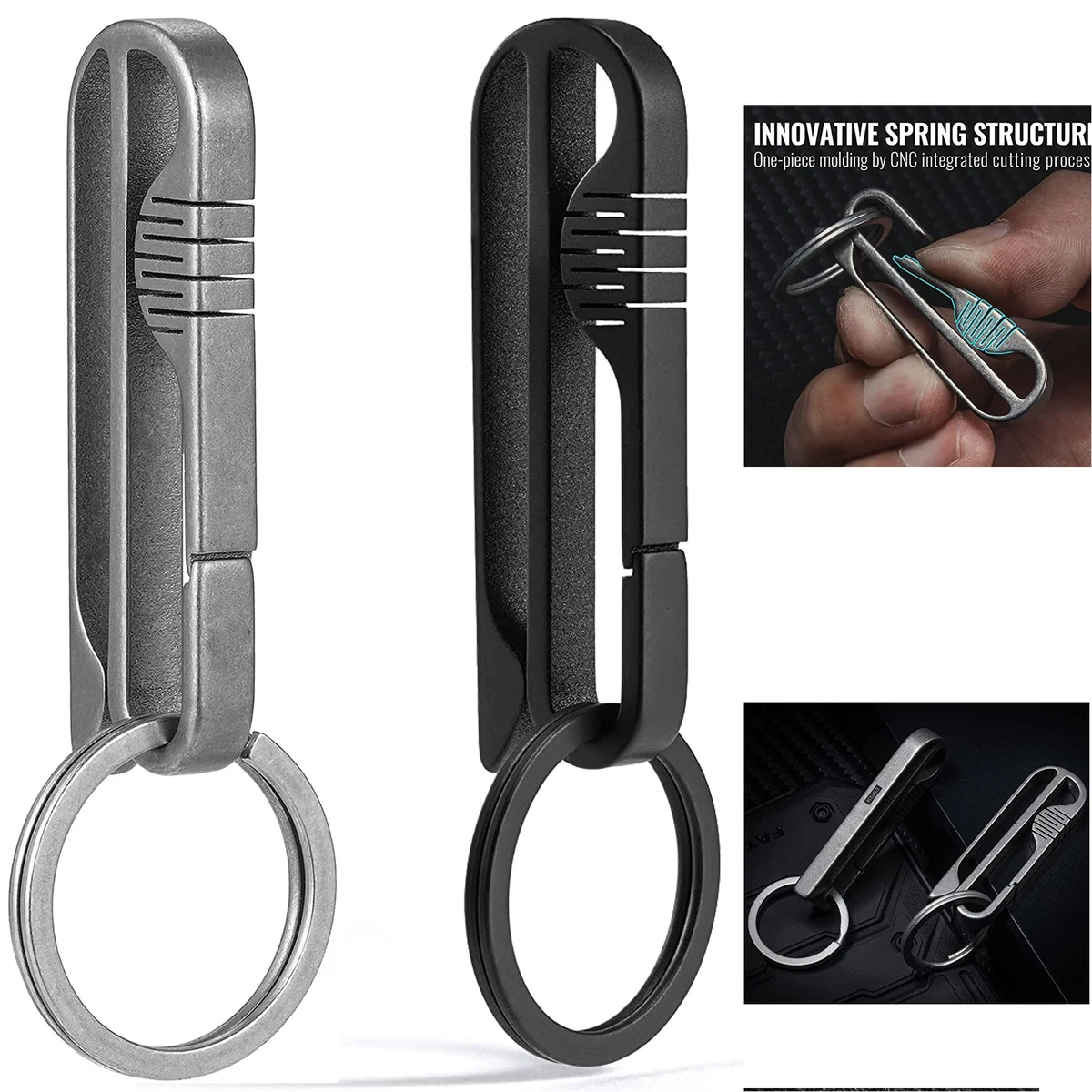 Belt Loop Keychain Clip 1