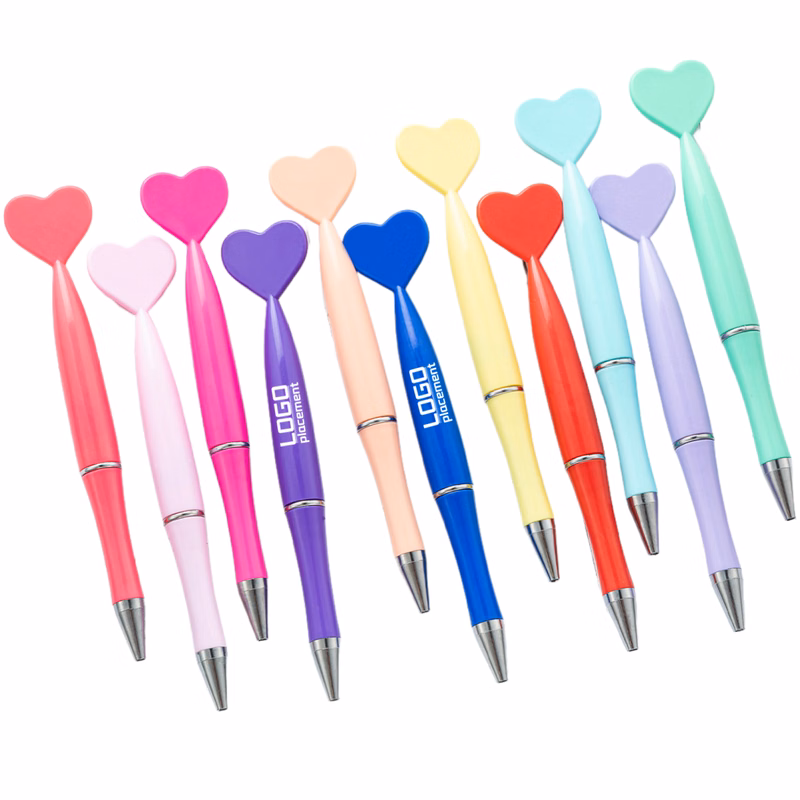 Customized heart-shaped ballpoint pen