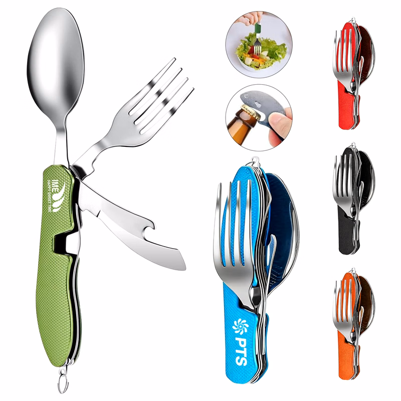 Multi-functional Foldable Combined Tableware Set