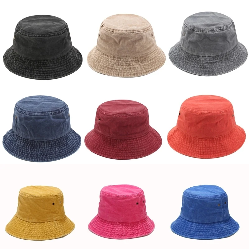Cotton Bucket Hats 1