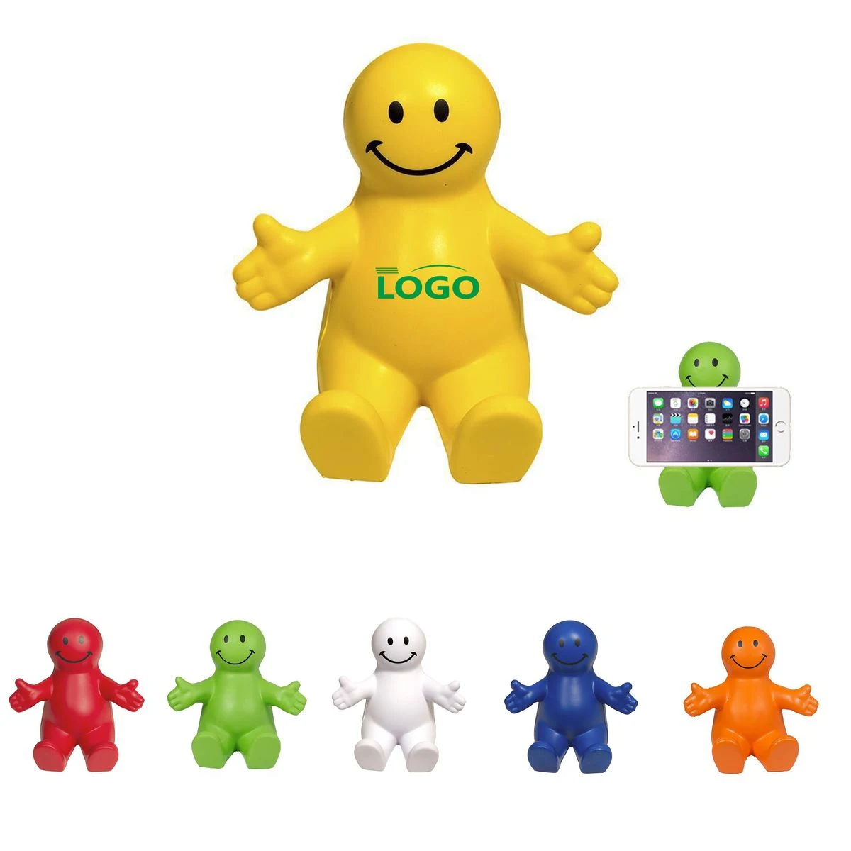 Smiley PU Phone stands for Desk and Office 1