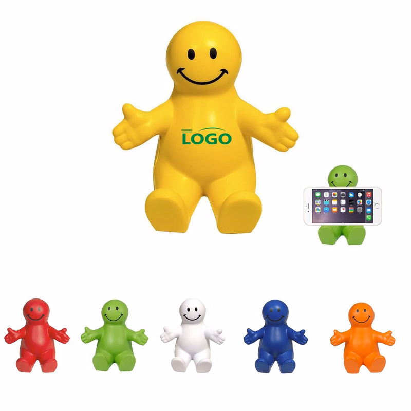 Smiley PU Phone stands for Desk and Office