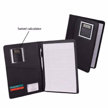MEMO HOLDER W/ SWIVEL CALCULATOR