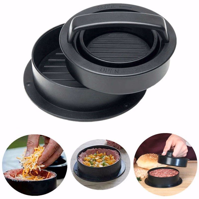Adjustable Size Burger Patty Press
