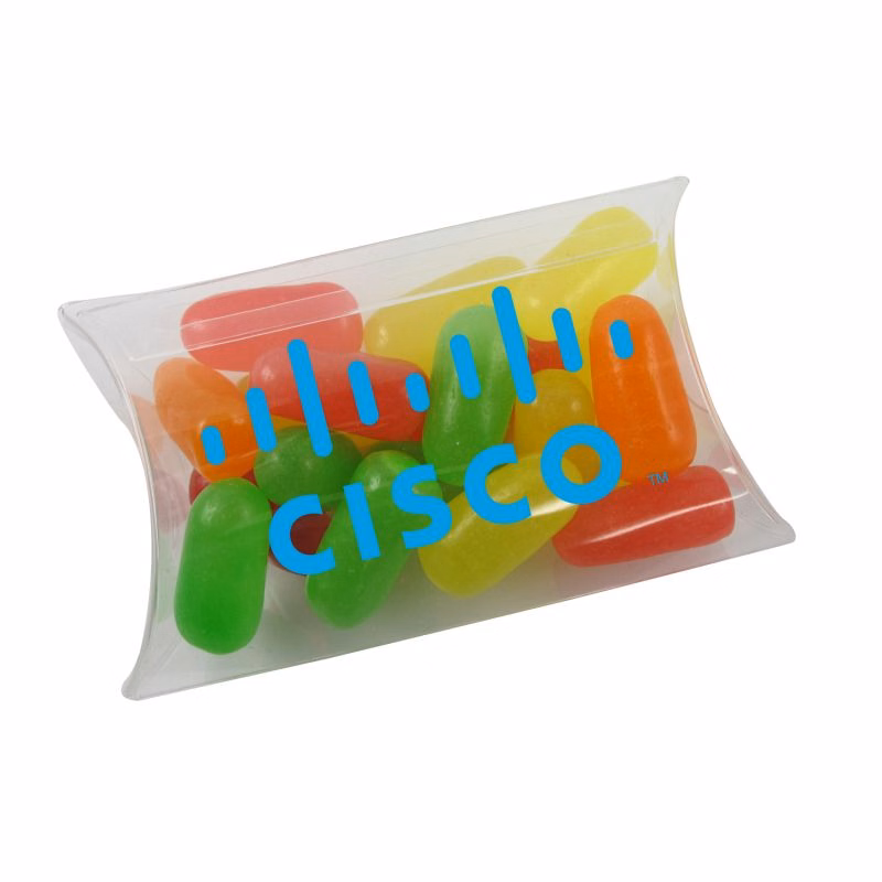 Small Pillow Acetate Box with Mike & Ike's