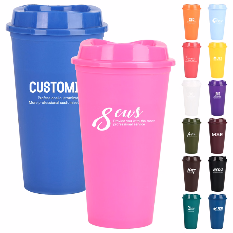 Plastic Coffee Cup With Lid