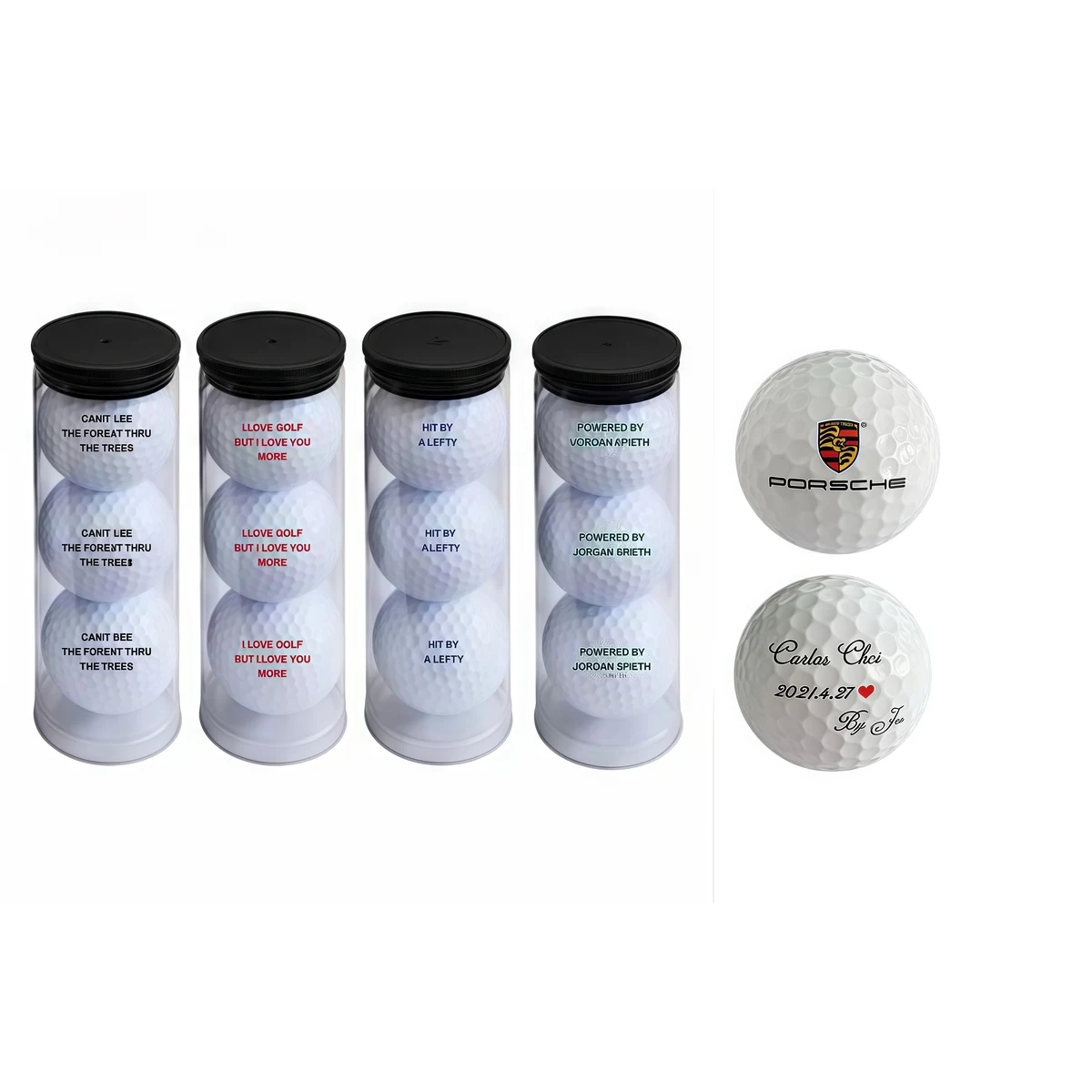 Golf Balls 3pcs Per Set 1
