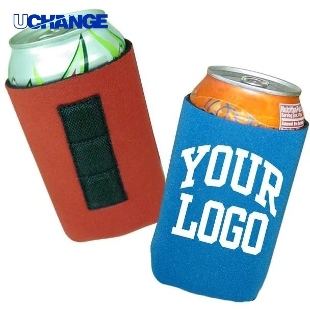Neoprene Magnetic Can Cooler Sleeve for Events, custom koozie with logo imprint 1