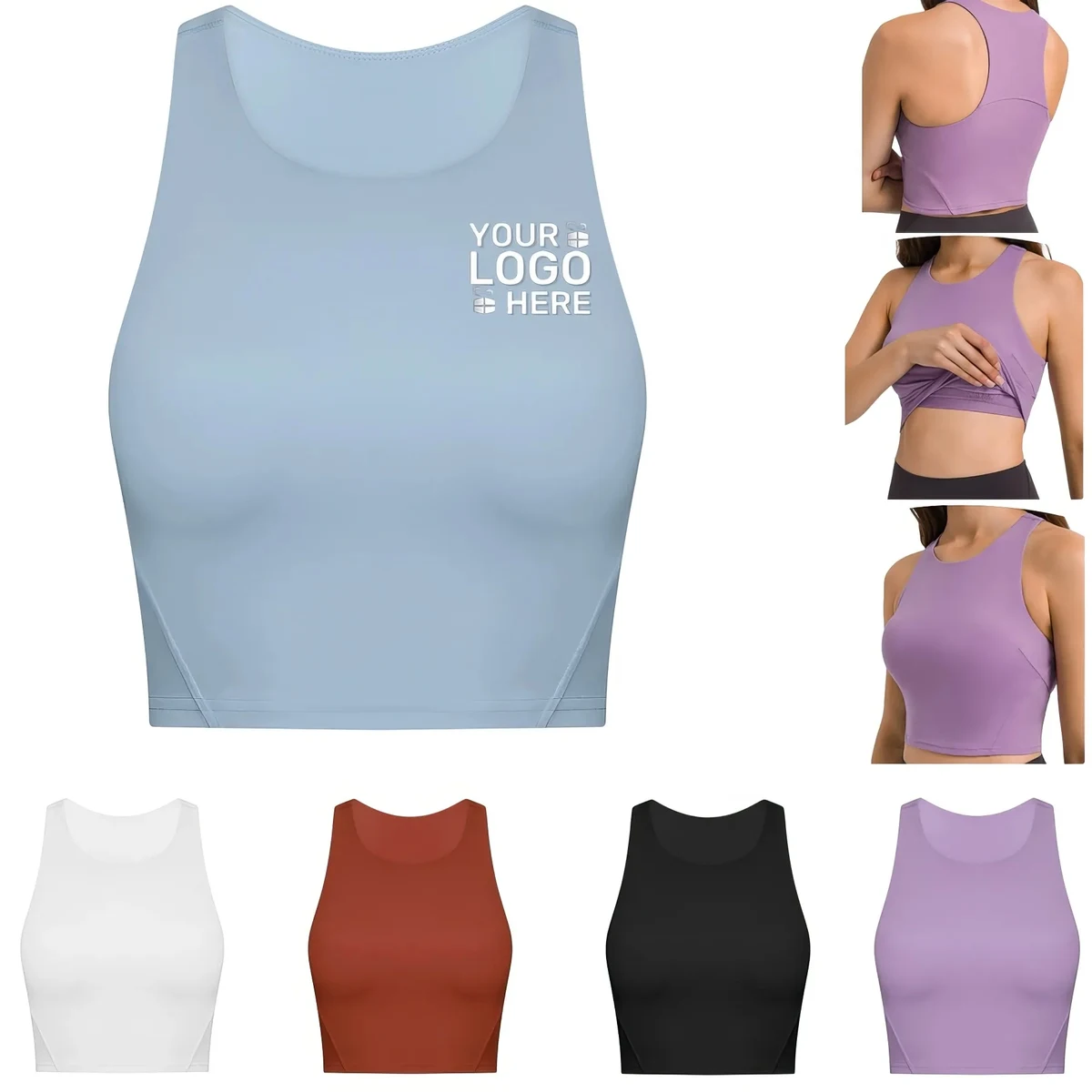 Women Yoga Athletic Vest 1