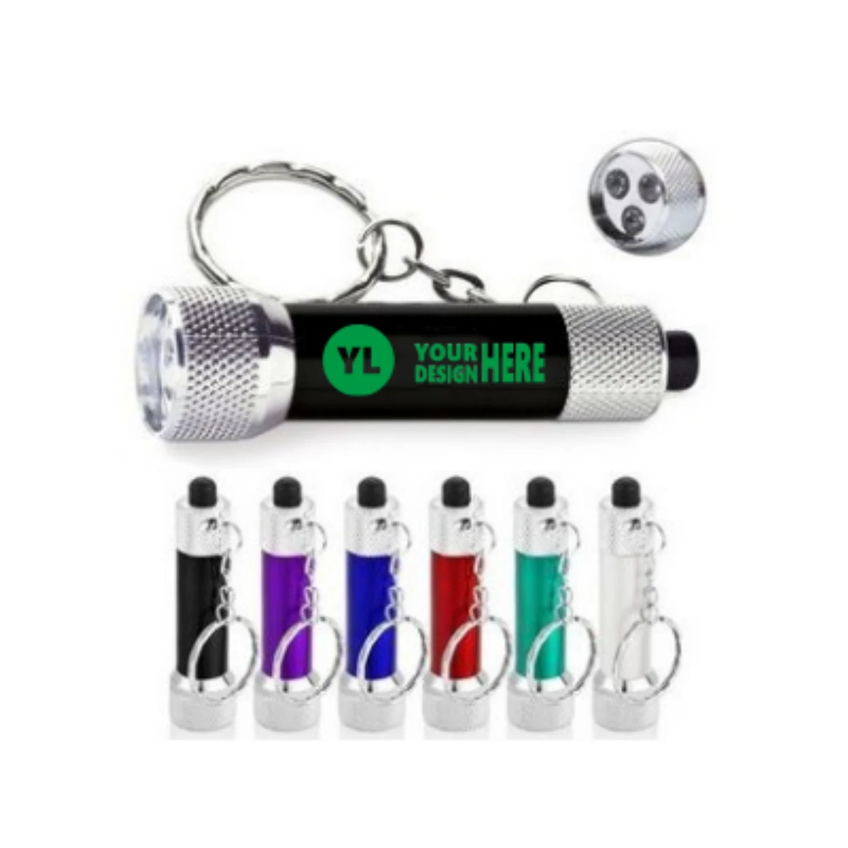 Mini LED Keychain Flashlight 1