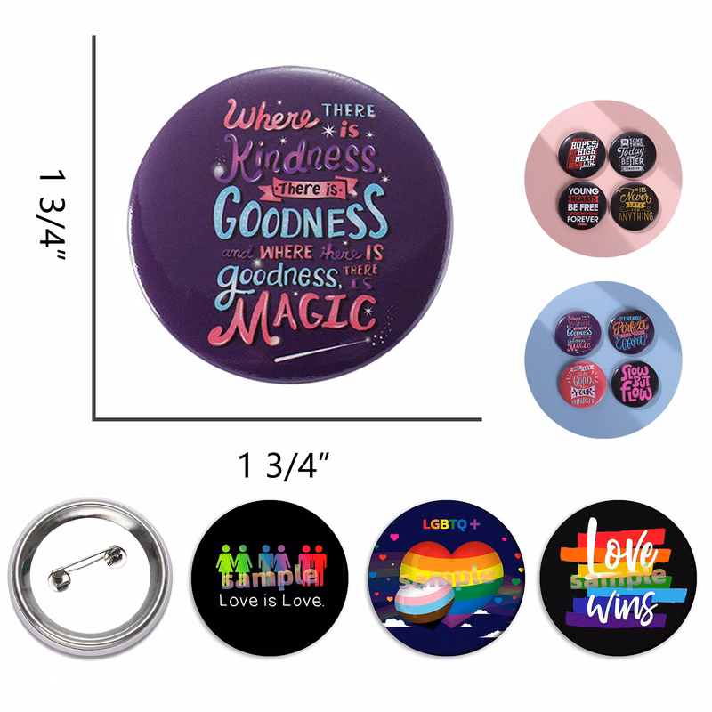Metal Badge Pins