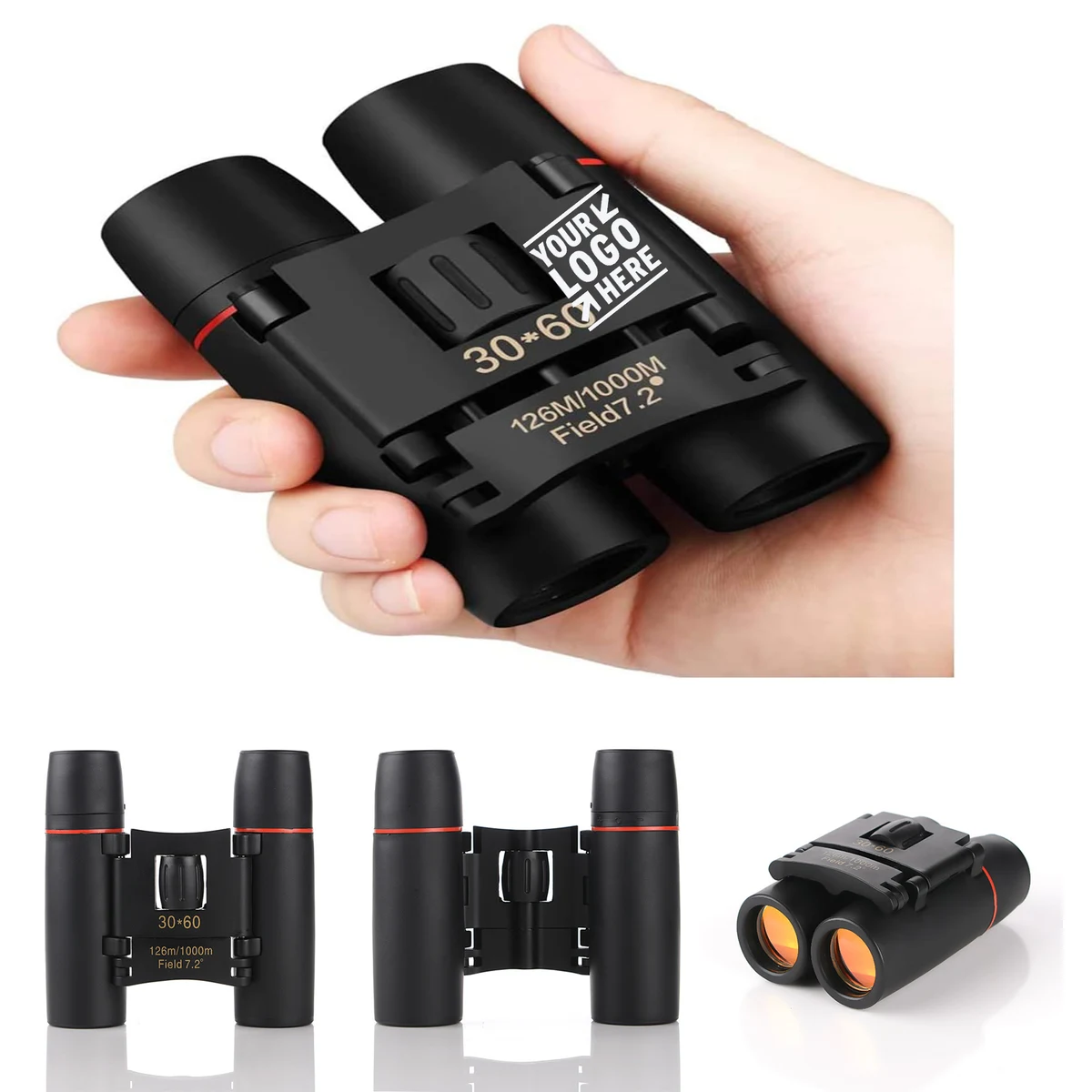 30x60 Wildlife Hunting Portable Pocket Size Fogproof Waterproof Compact Mini Binocular Telescope 1