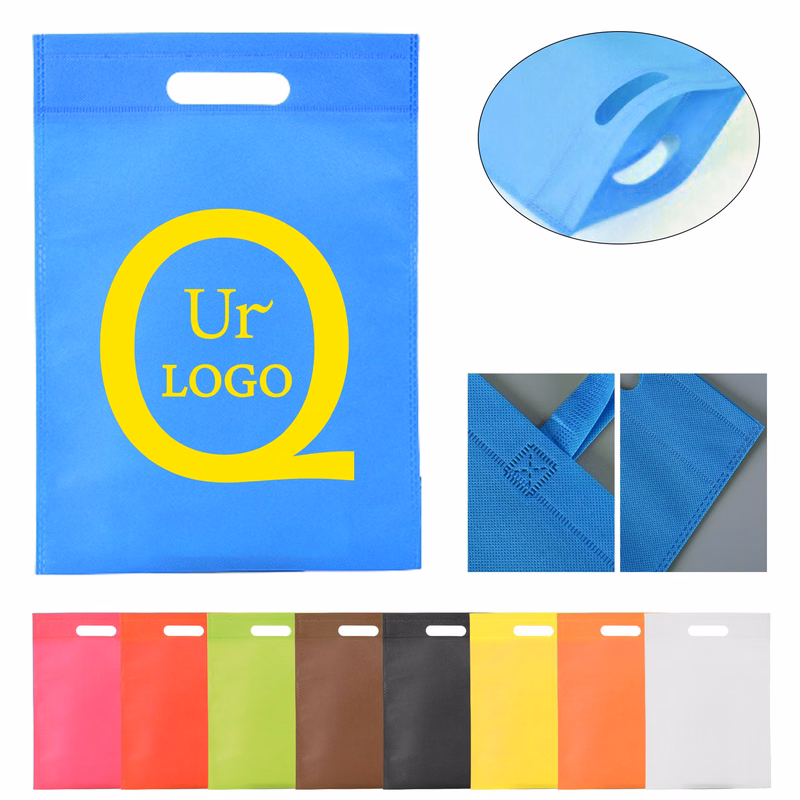 9.84 X 11.81 Inch Die Cut Handle Non-Woven Bag